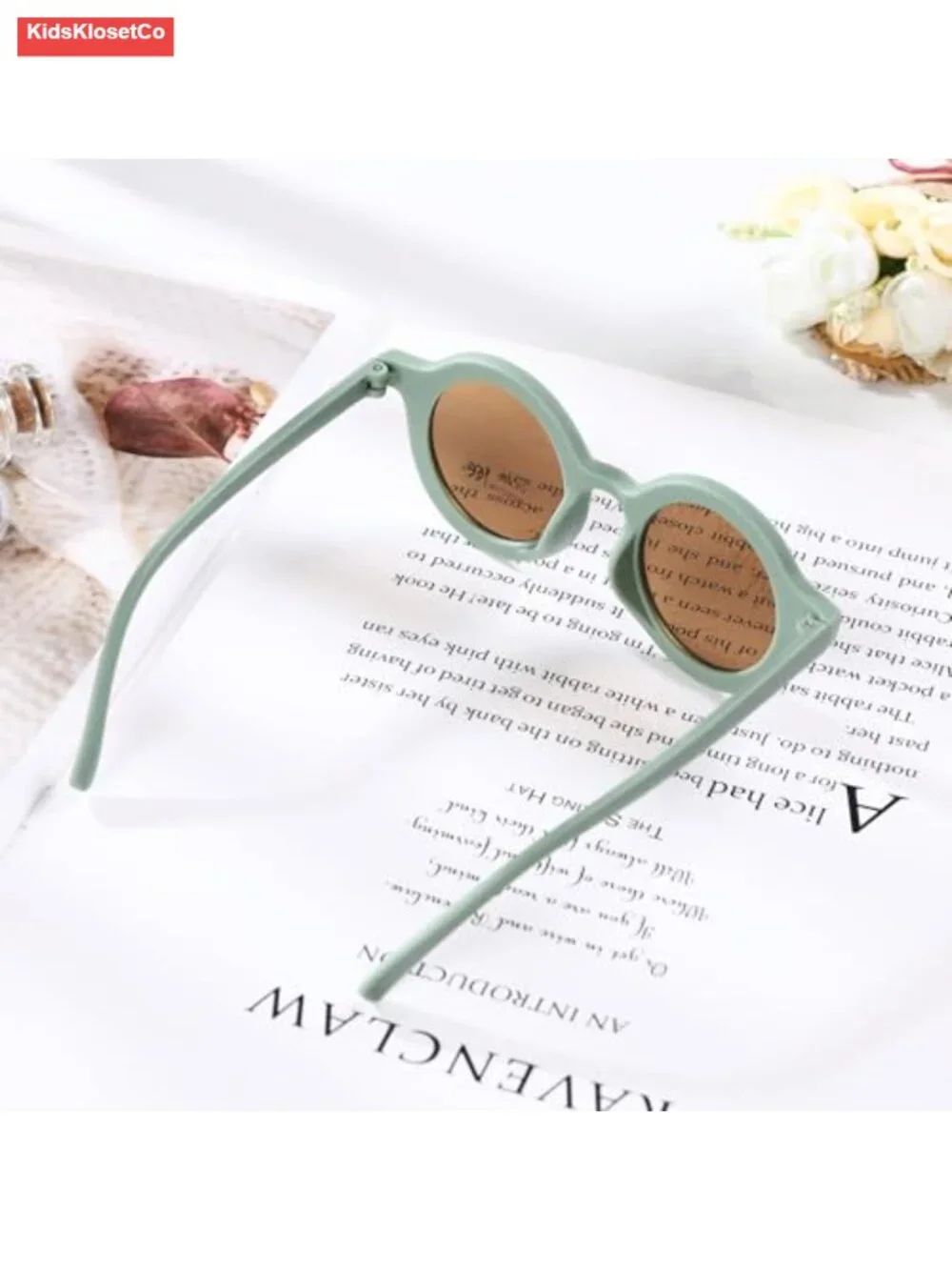 Kids Round Sunglasses UV400 Protection Unbreakable Plastic
